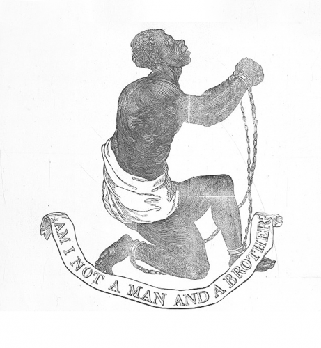 This was a popular symbol of the abolitionist movement.